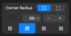 Uniform Corner-Radius