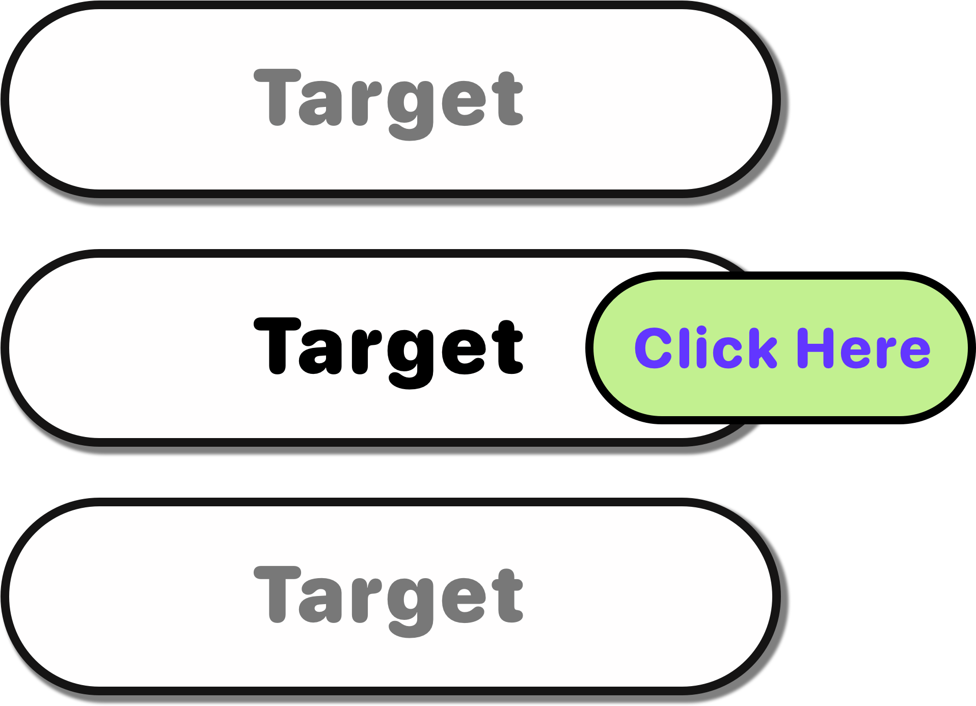 点击文本附近的文本